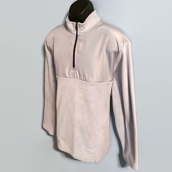 PGA Tour Men's Light Gray 1/4 Zip Sweatshirt - Picture 2 of 5